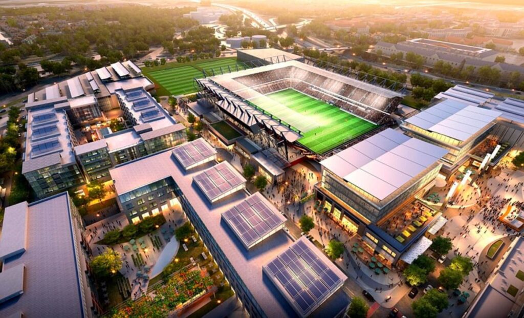 sports stadium